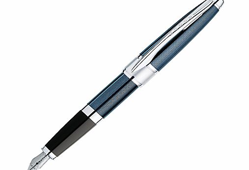 Cross Apogee Fountain Pen, Frosty Steel