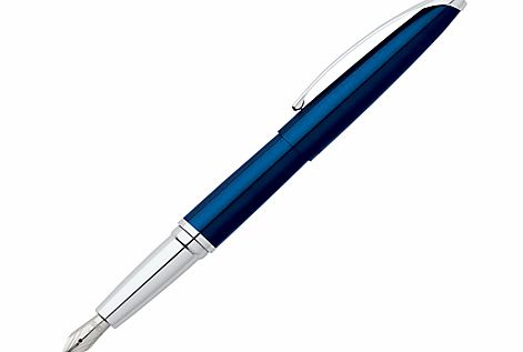 ATX Translucent Fountain Pen, Blue