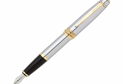 Cross Bailey Medalist Fountain Pen, Chrome