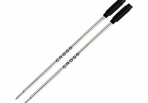 Cross Ballpoint Pen Refill, Pack of 2, Black
