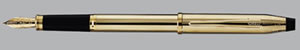 Cross Century 10 CT Rolled Gold Fountain Pen Ref