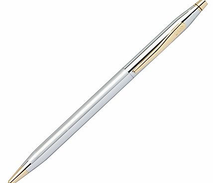 Century Ballpoint Pen, Gold/Chrome
