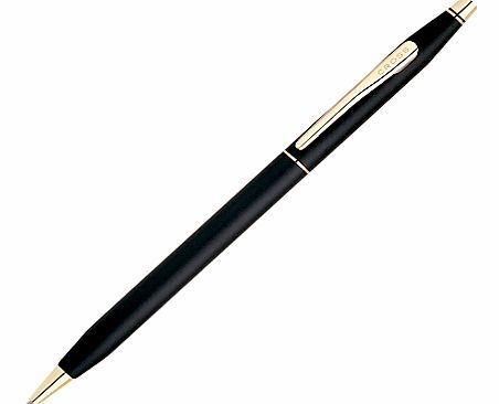 Cross Century Classic Ballpoint Pen, Black/Gold