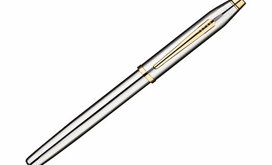Cross Century Medalist Rollerball Pen, Chrome/Gold