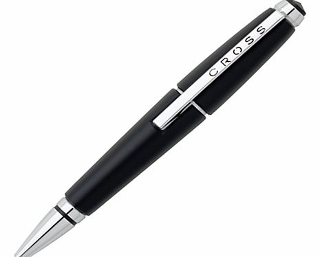 Edge Rollerball Pen, Black/Chrome