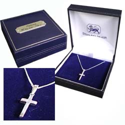 Cross Pendant with Personalised Gift Box