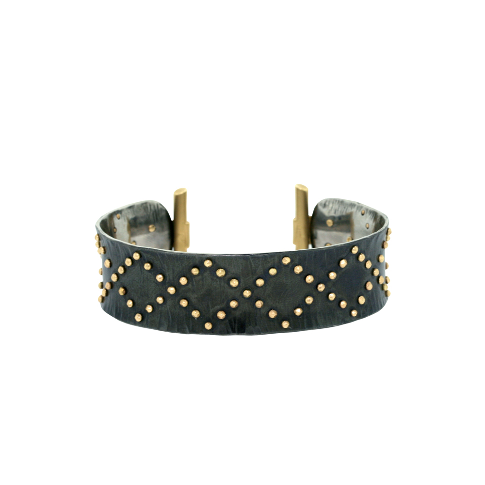 Cross Rivet Cuff