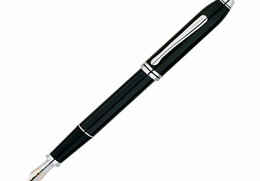 Cross Townsend Fountain Pen, Black Lacquer /