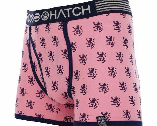 Crosshatch Lion Pride Mens Graphic Print Boxer Shorts Pink Panther S