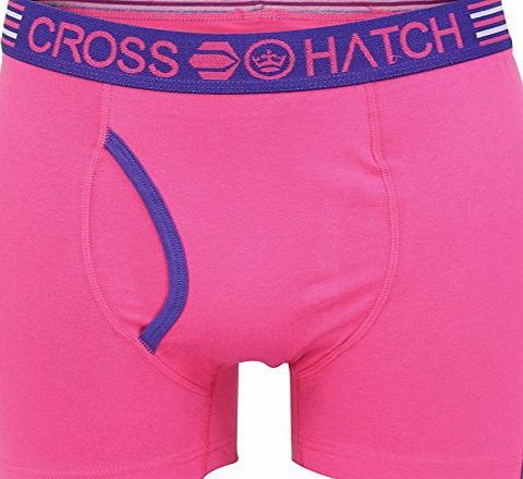 Crosshatch Mens Boxer Shorts Crosshatch Ember Bight Colours Underwear Trunks Stretch