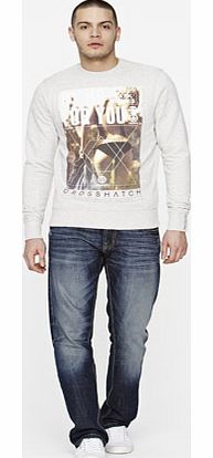 Mens Crosshatch For You Sweatshirt