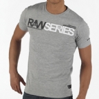 CrossHatch Mens Flitchen T-Shirt Grey Marl