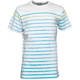 CrossHatch Mens Keptin T-Shirt Aqua