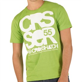 CrossHatch Mens Kipax T-Shirt Green