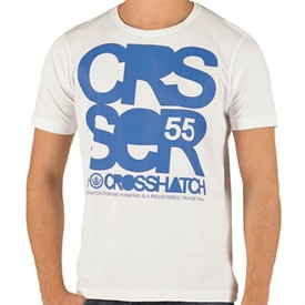 CrossHatch Mens Kipax T-Shirt White