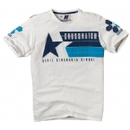 CrossHatch Mens Starline T-Shirt Off White