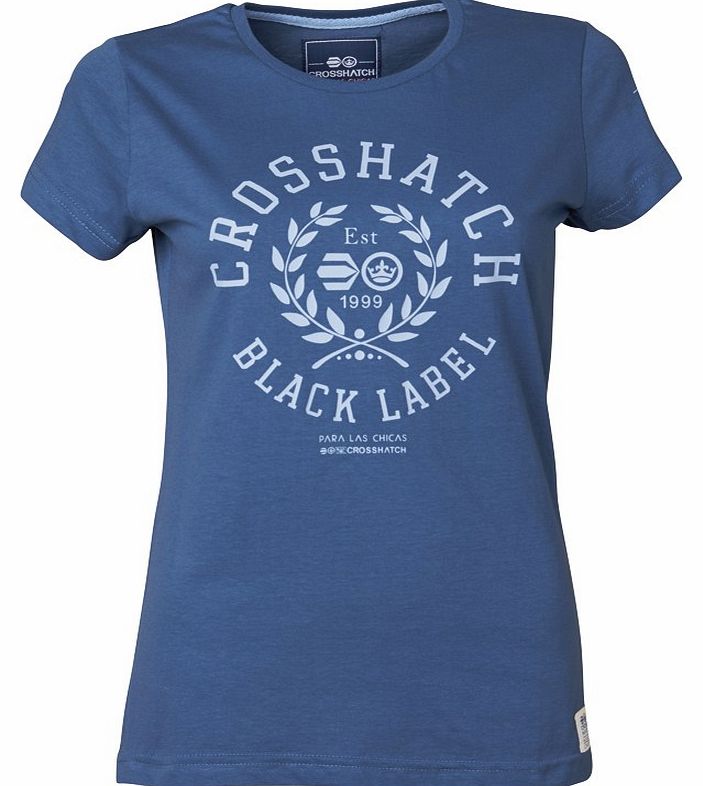 Crosshatch Womens Penelope T-Shirt Dusk