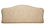 crown 2and#39;6 Faux Leather Headboard - Oatmeal