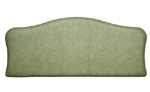 crown 3and#39;0 Faux Leather Headboard - Light Green