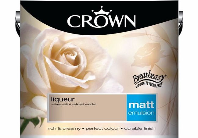 Crown Matt 2.5L Emulsion - Liqueur