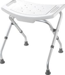 Croydex, 1228[^]92464 Adjustable Shower Seat White 475-510 x