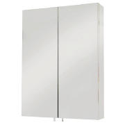 Croydex Anton Two Door Stainless Steel Cabinet
