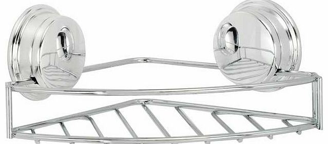 Croydex StickNLock Corner Soap Dish