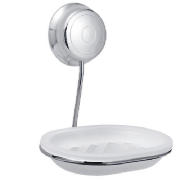 Twist & Lock Chrome Soap Dish