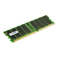 Crucial 1GB 184pin DIMM PC2700 DDRRAM ECC