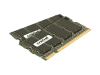 CRUCIAL 1GB kit (512MBx2) 200-pin SODIMM DDR2 PC2-6400 NON-ECC