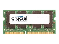 CRUCIAL 256MB 144-pin SODIMM SDRAM PC133 Non-parity CL=2