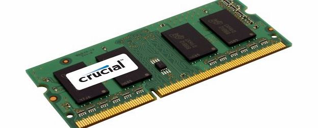 Crucial 2GB PC3-8500 DDR3 Sodimm Laptop Memory Upgrade 204-pin