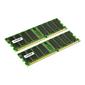 Crucial 2x1GB 184Pin DIMM PC3200 Non-ECC