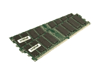 CRUCIAL 2x2GB DDR PC2700 CL=2.5 REGISTERED ECC DDR333 2.5V 256Meg x 72