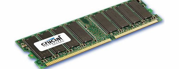Crucial 512MB PC2700 DDR Desktop Memory Upgrade 184-pin Dimm
