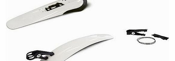 Crud Mr Crud Urban Racepac Mudguard Set - White