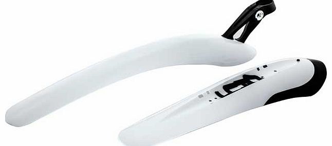 TwinPac Mudguard Set - White