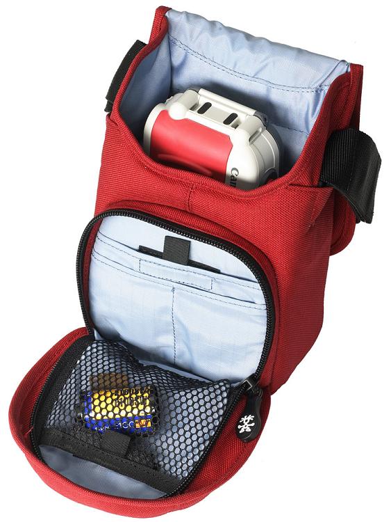 Crumpler Crisp E1250 Camera Bag Red Dark Red