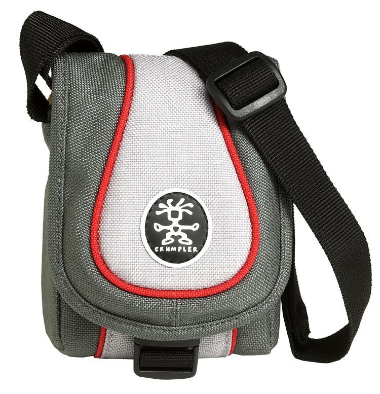 Crumpler Crisp E250 Digicam MP3 Bag Grey Silver
