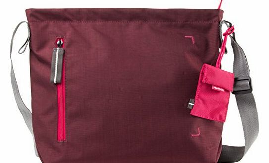 Crumpler Doozie Shoulder S - Ladies Shoulder Bag 9.7`` Tablet / iPad - red wine / deep pink - DZS-S-005