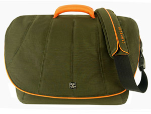 Notebook Bag - Beancounter 17 Olive/Orange - Ref. BEA-003