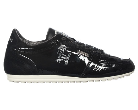 Cruyff Alano Black Patent Leather Trainers