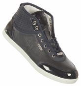 Cruyff Classics Cruyff Bermudo Navy Hi Top Trainers