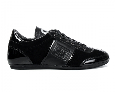 Integrale Black Suede Trainers