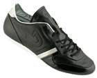 Cruyff Minimalistic Logo Black/Silver Leather