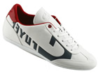 Cruyff Monster Logo White/Navy/Red Leather