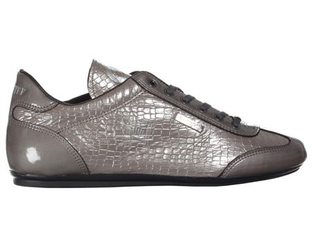 Cruyff Recopa Classic Platinum Leather Trainers