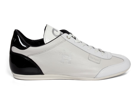 Cruyff Recopa Classic White Leather Trainers