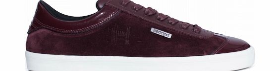 Cruyff Santi Burgundy Suede Trainers