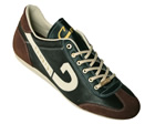 Cruyff Vanenburg Dark Brown/Navy Leather Trainers